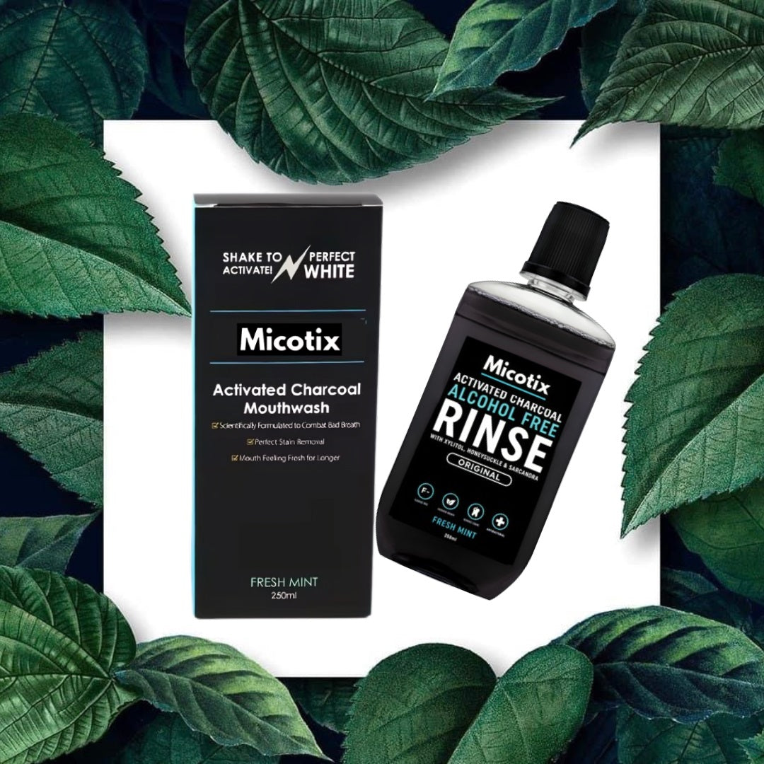 Activated Charcoal Alcohol Free Rinse