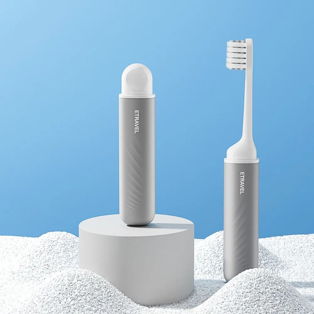 Foldable Travel Toothbrush With Soft Bristles