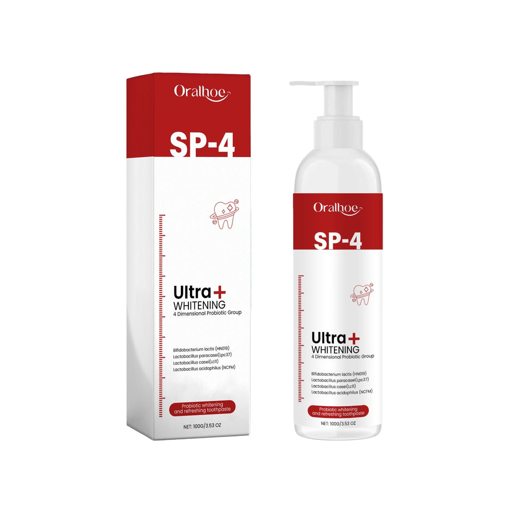 Whitening toothpaste for daily teeth cleaning shown in its product packaging