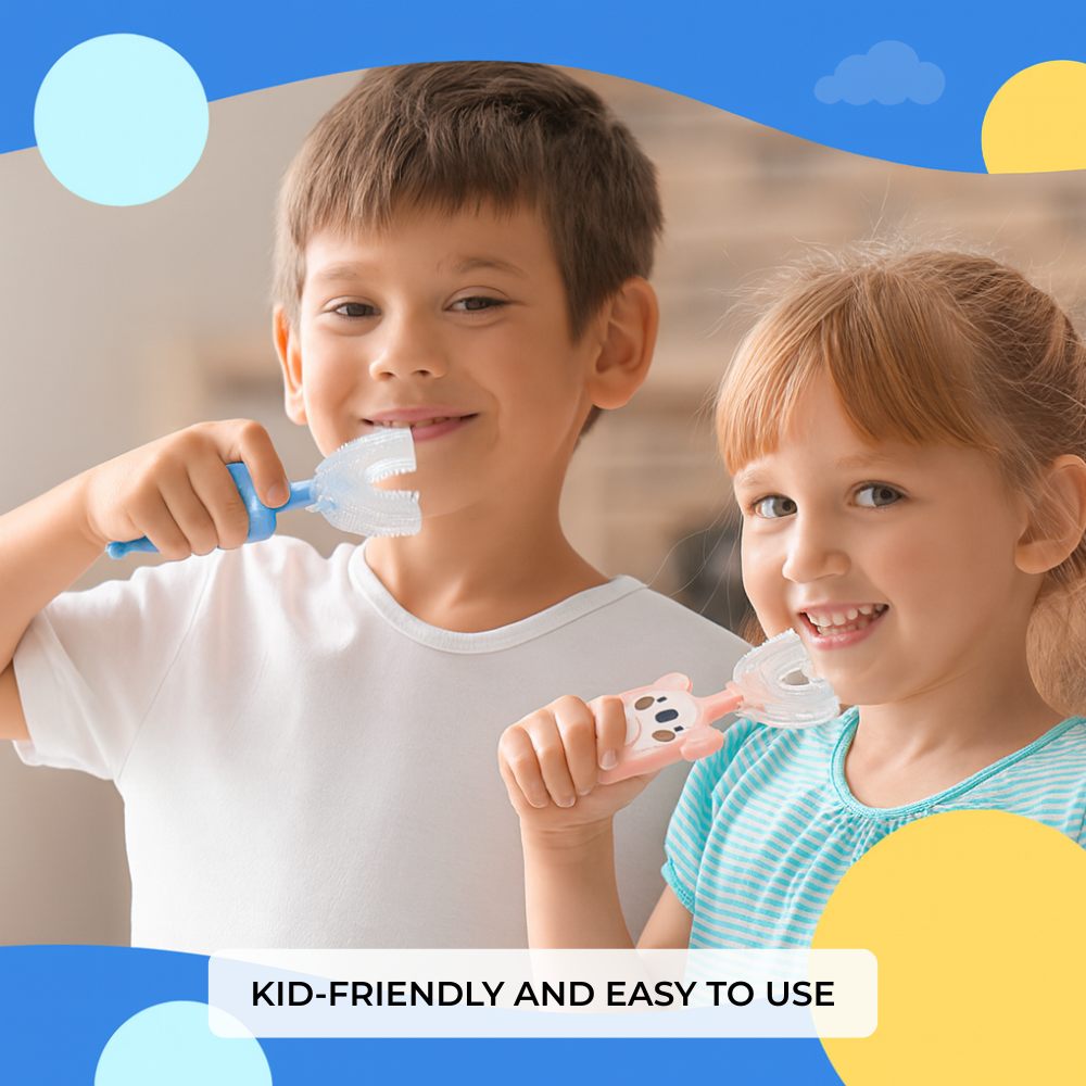 Koala 360° U-Shaped Toothbrush for Kids