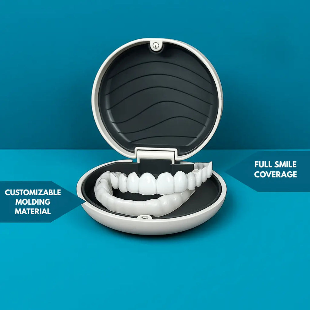 Soft toothbrush shown at an angle with its comfortable handle