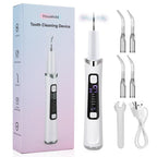 Ultrasonic dental cleaner tool kit for removing plaque and tartar