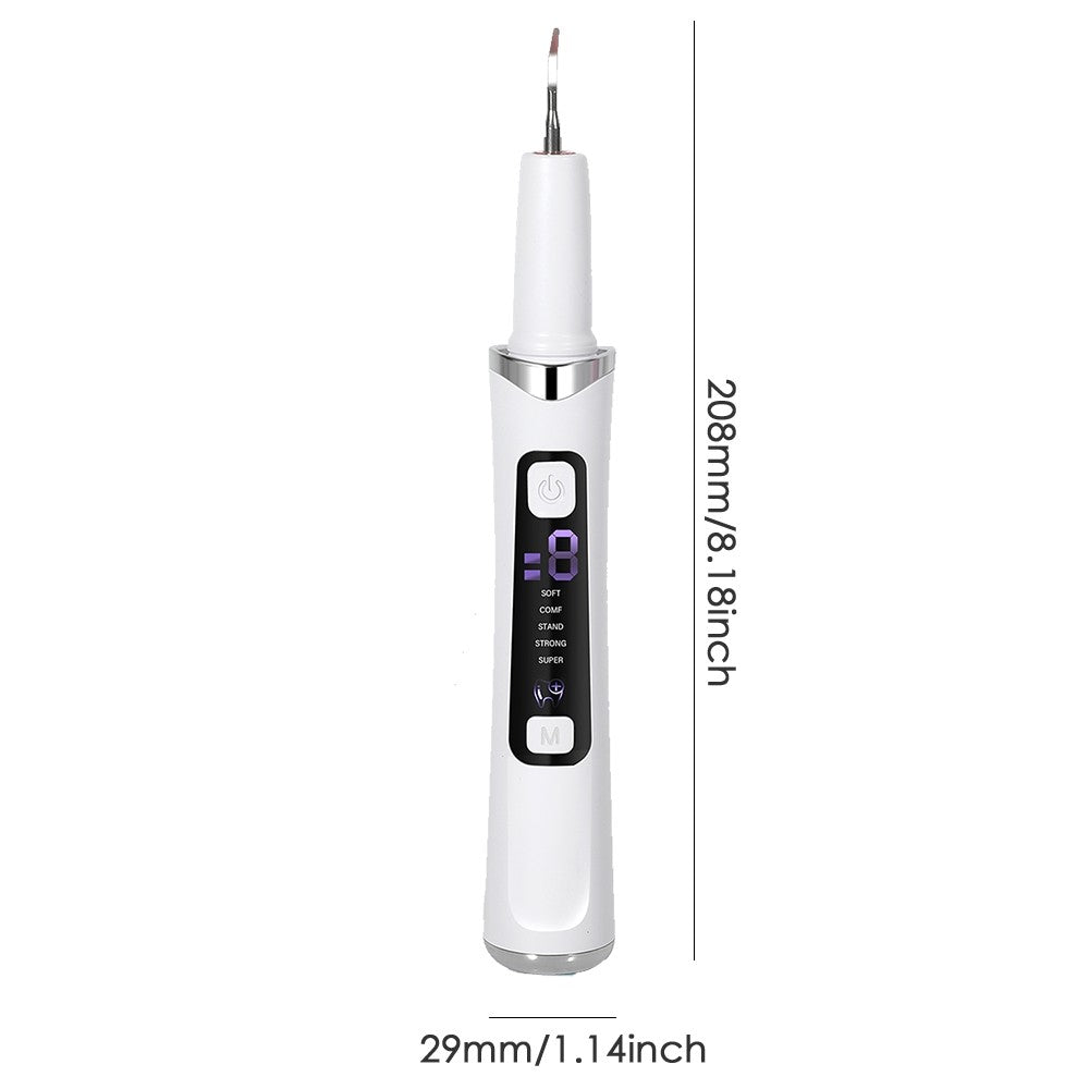 Electric ultrasonic tooth cleaner with dental scaler accessories