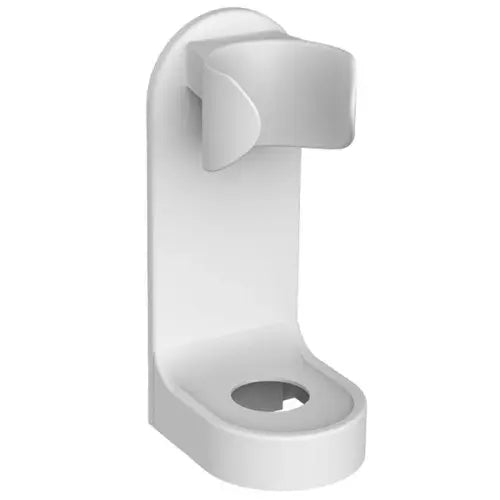 Electric toothbrush holder shown on a bathroom surface