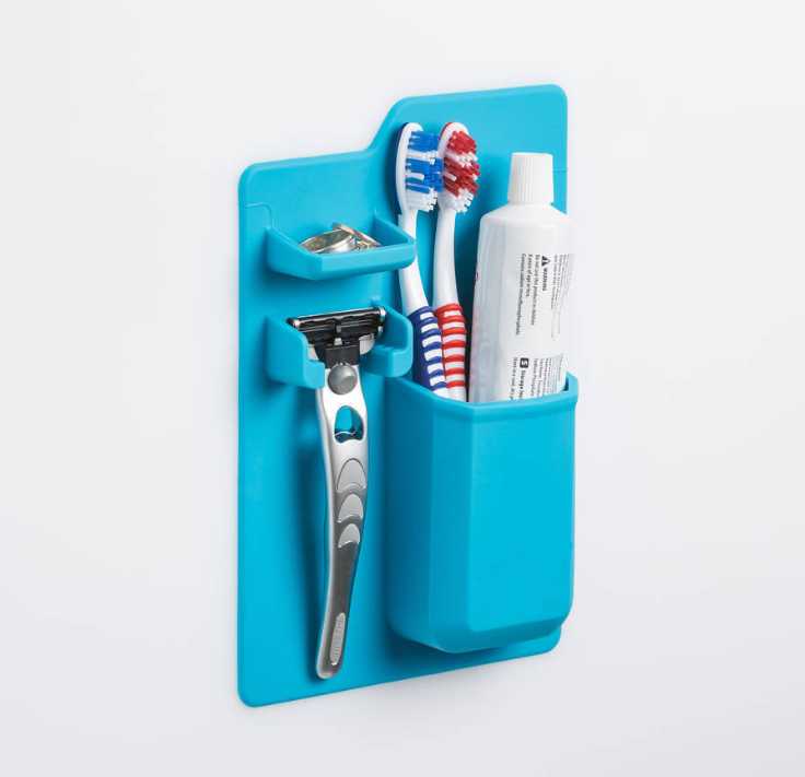 Multi-Functional Silicone Toothbrush Holder