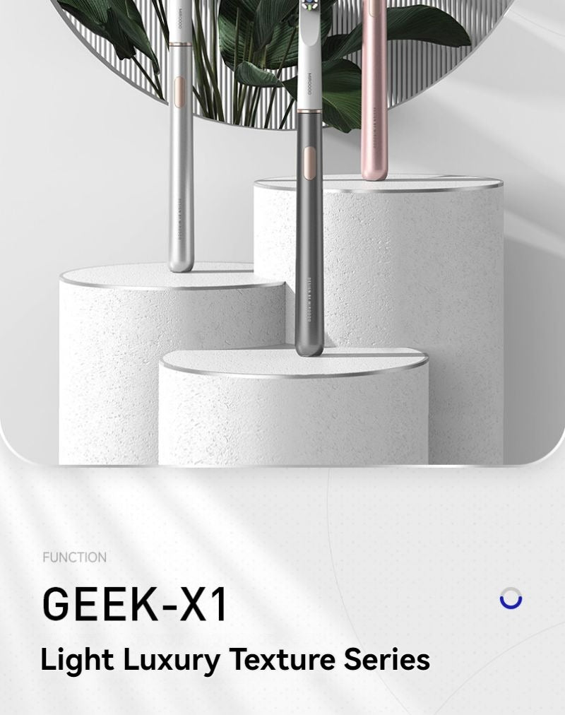 Rechargeable electric toothbrush for gentle daily brushing