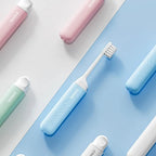 Foldable Travel Toothbrush With Soft Bristles