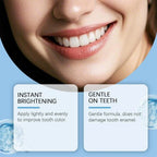 Tooth polish application for a fresh-looking smile