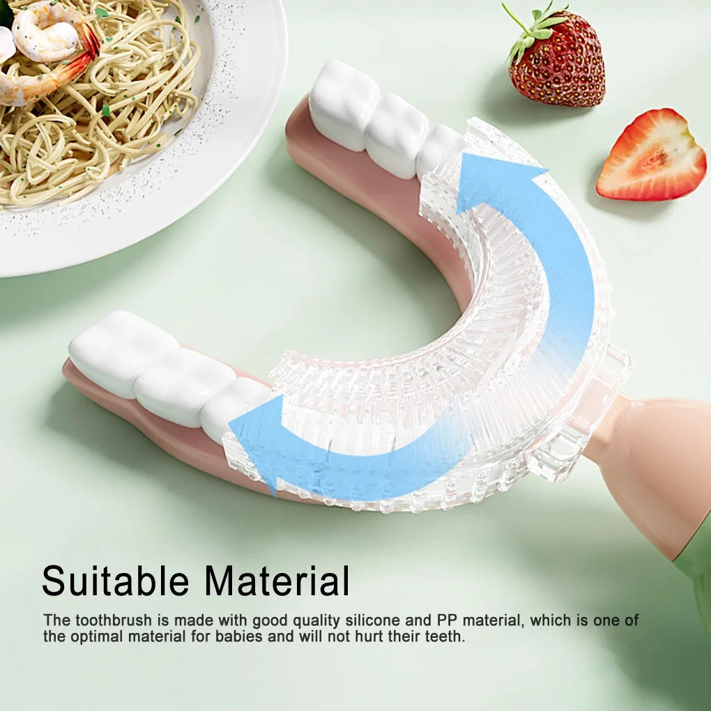 360° U-Shaped Toothbrush for Kids