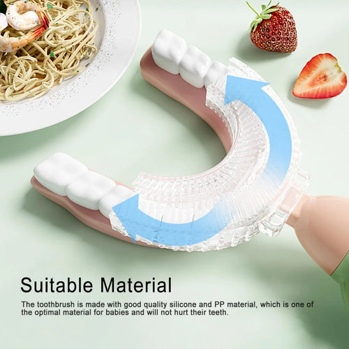 360° U-Shaped Toothbrush for Kids