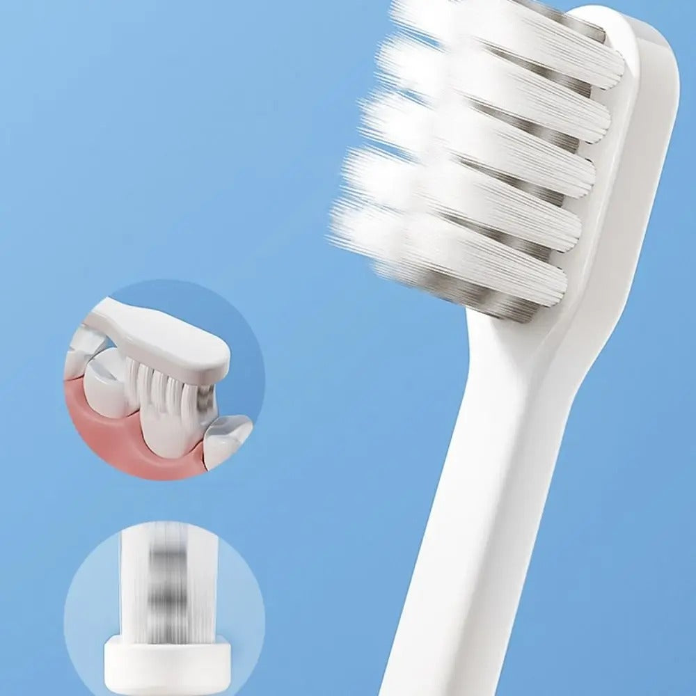 Foldable Travel Toothbrush With Soft Bristles
