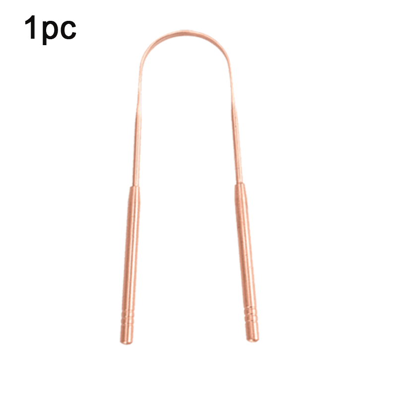 Copper Tongue Scraper For Fresh Daily Oral Care