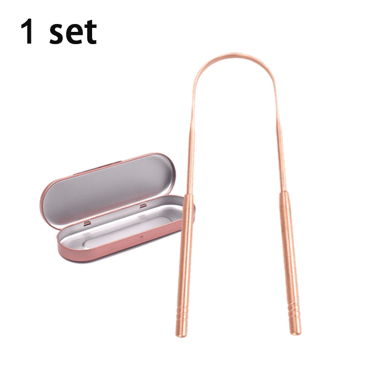 Copper Tongue Scraper For Fresh Daily Oral Care