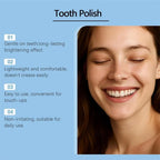 At-home tooth polishing product for personal oral care