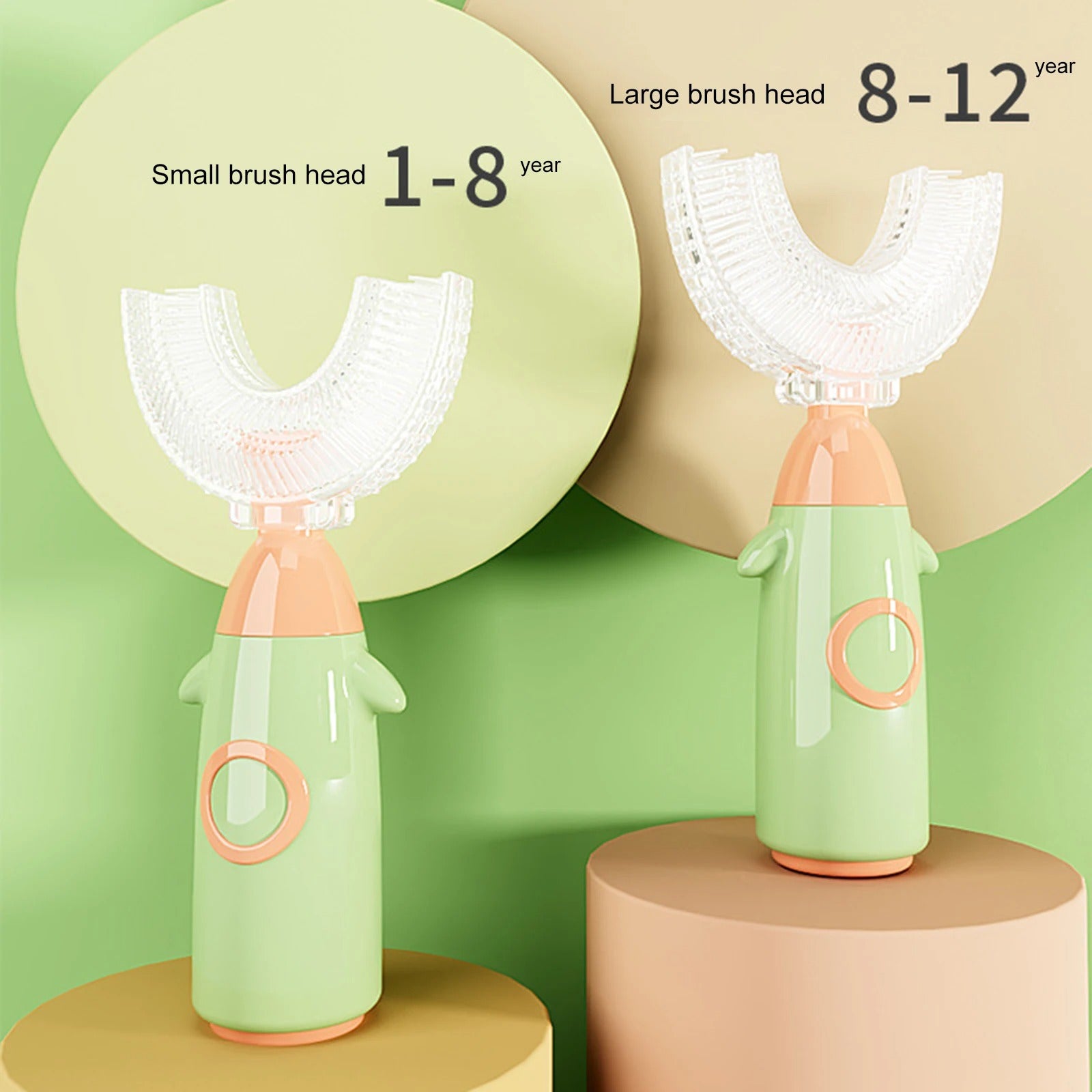 360° U-Shaped Toothbrush for Kids