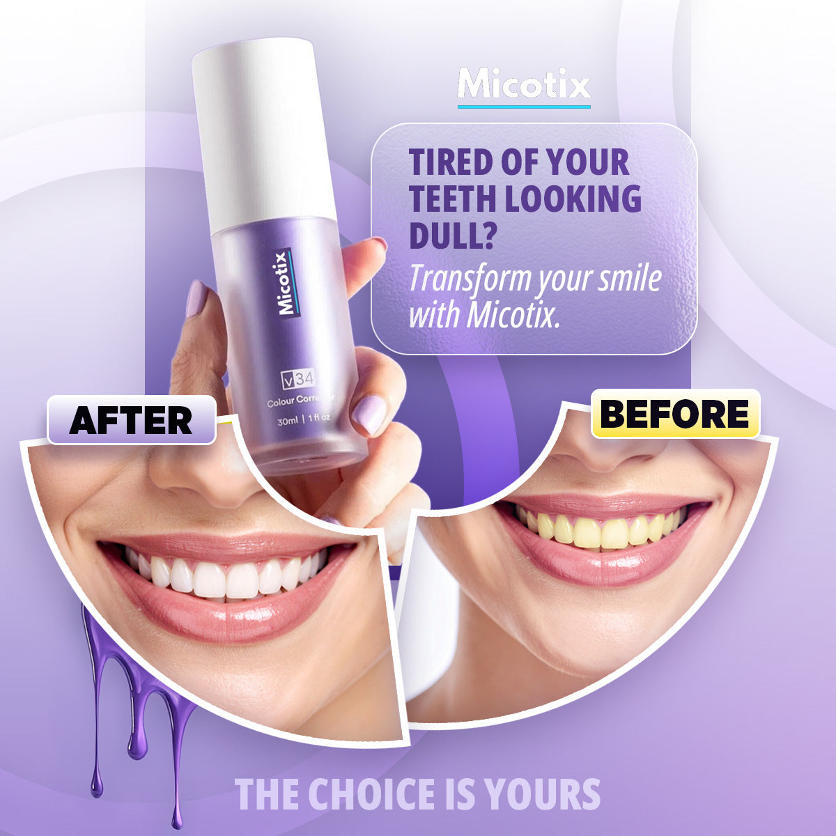 Micotix Teeth Whitening Gel