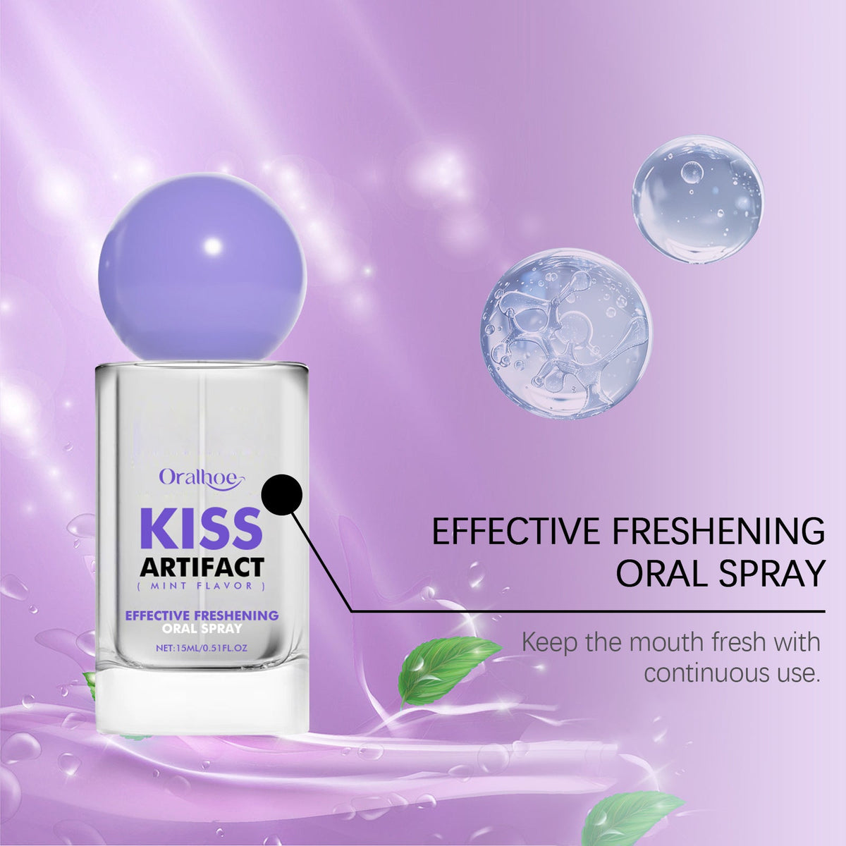 Soft toothbrush for removing odour and supporting fresh breath