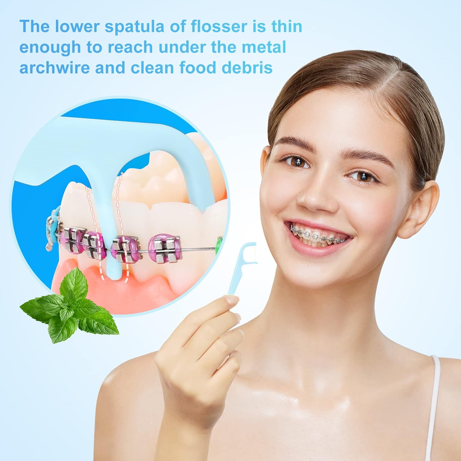 Micotix Dental Flossers - 100 Count