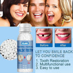 Kit contents for a temporary tooth fix