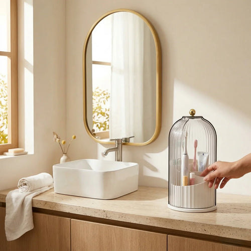 Vanity organiser for toiletries and everyday beauty essentials