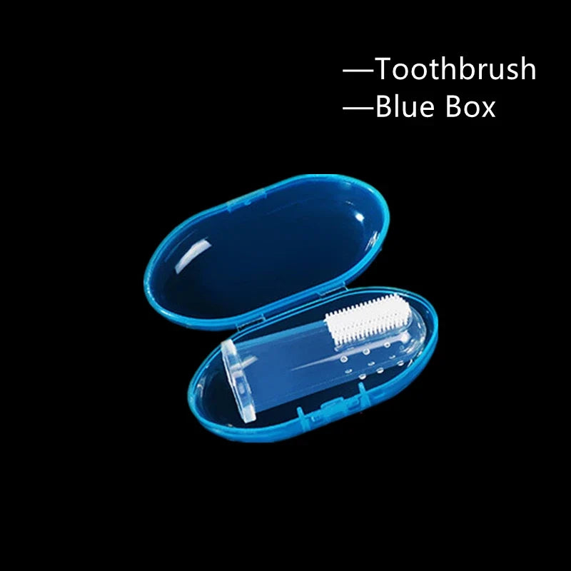 Soft baby toothbrush suitable for teething and early oral care