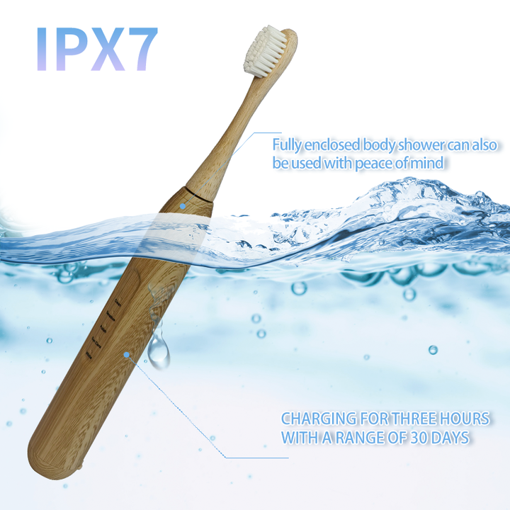 Micotix World's First Bamboo Electric Toothbrush