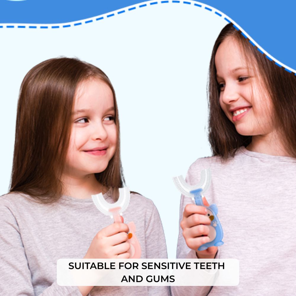 Koala 360° U-Shaped Toothbrush for Kids
