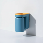 Magnetic Wall-Mounted Toothbrush Holder With Cup