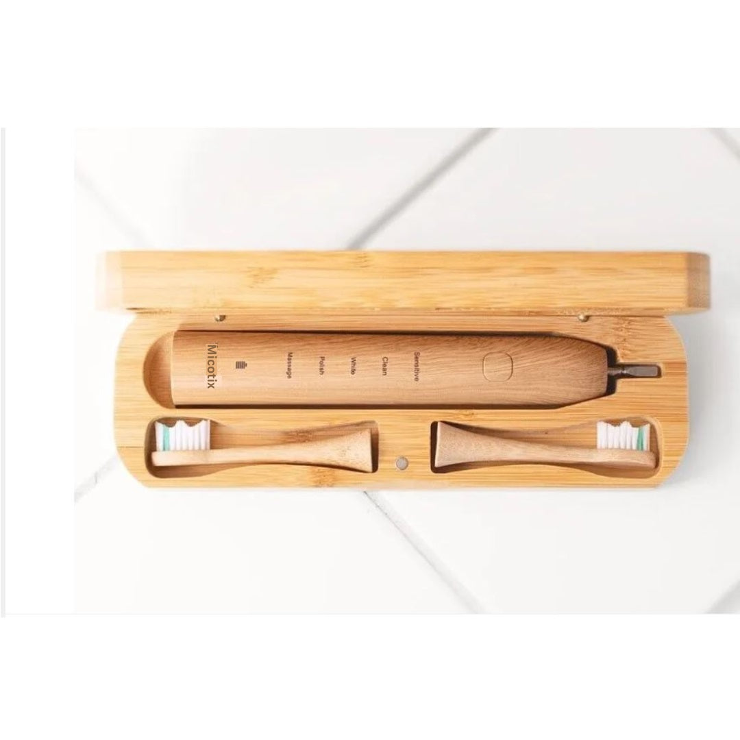 Micotix World's First Bamboo Electric Toothbrush