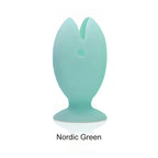 Portable fish-shaped toothbrush holder for everyday use
