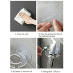 Bathroom holder storing toothbrushes and a tube of toothpaste