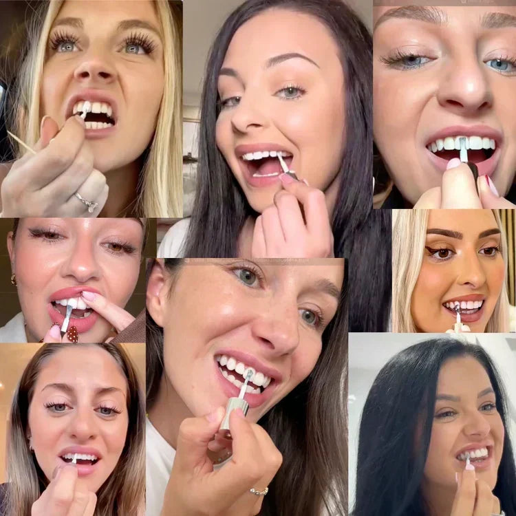 Tooth polish for helping remove the look of surface stains