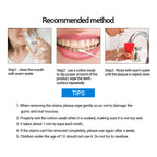 Compact 10 ml bottle of liquid teeth whitening treatment