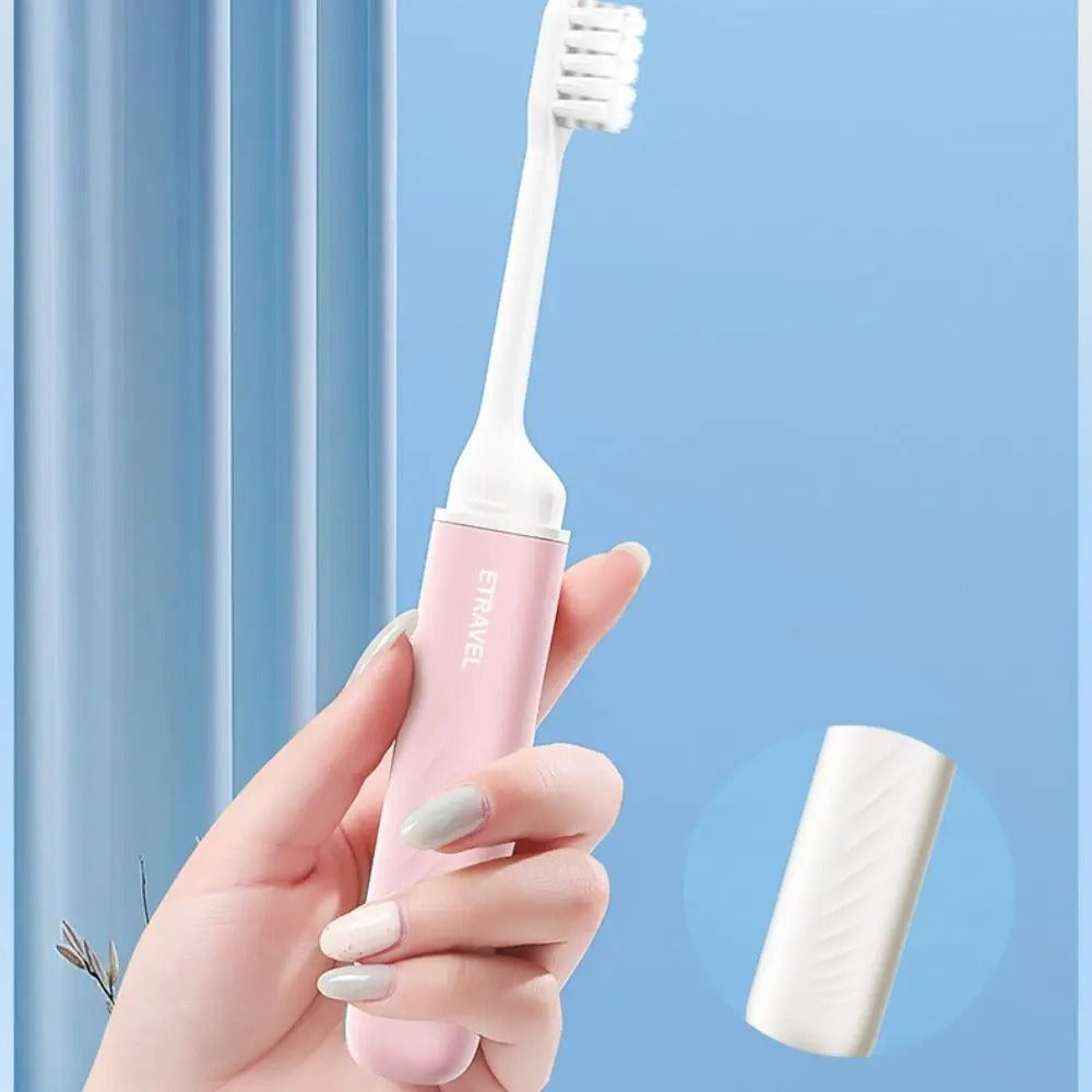 Foldable Travel Toothbrush With Soft Bristles