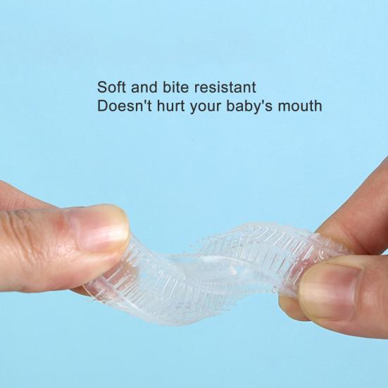 Teddy Bear U-Shaped Toothbrush for Kids