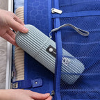 Compact toothbrush case for hygienic storage during travel