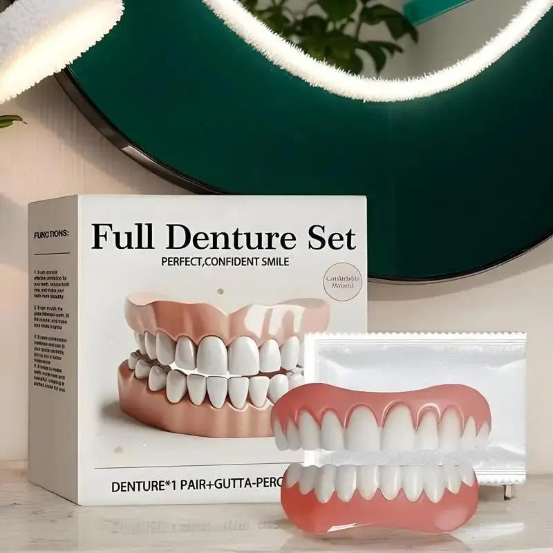 Dental mouthpiece held between fingers for a clear view of its compact size