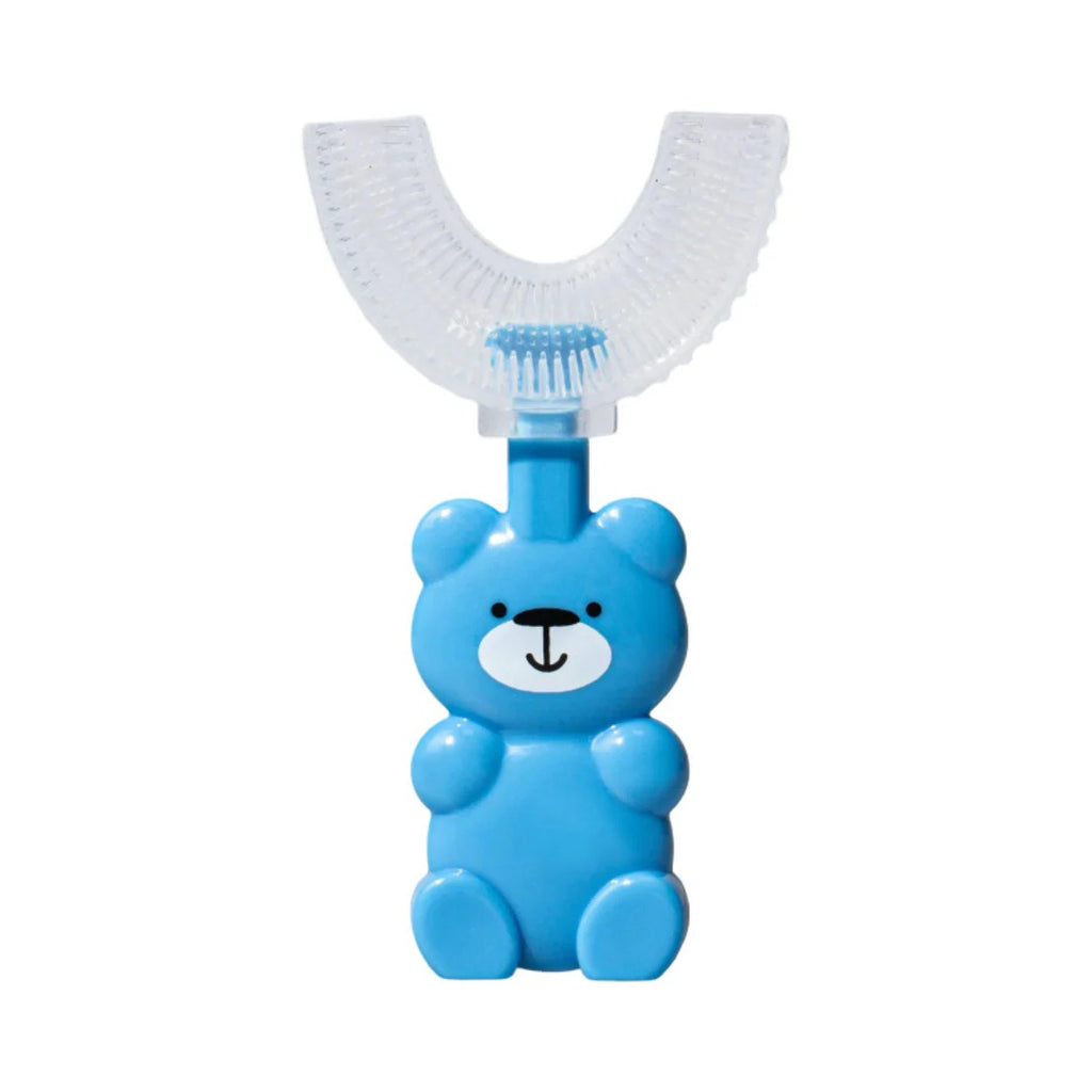 Teddy Bear U-Shaped Toothbrush for Kids