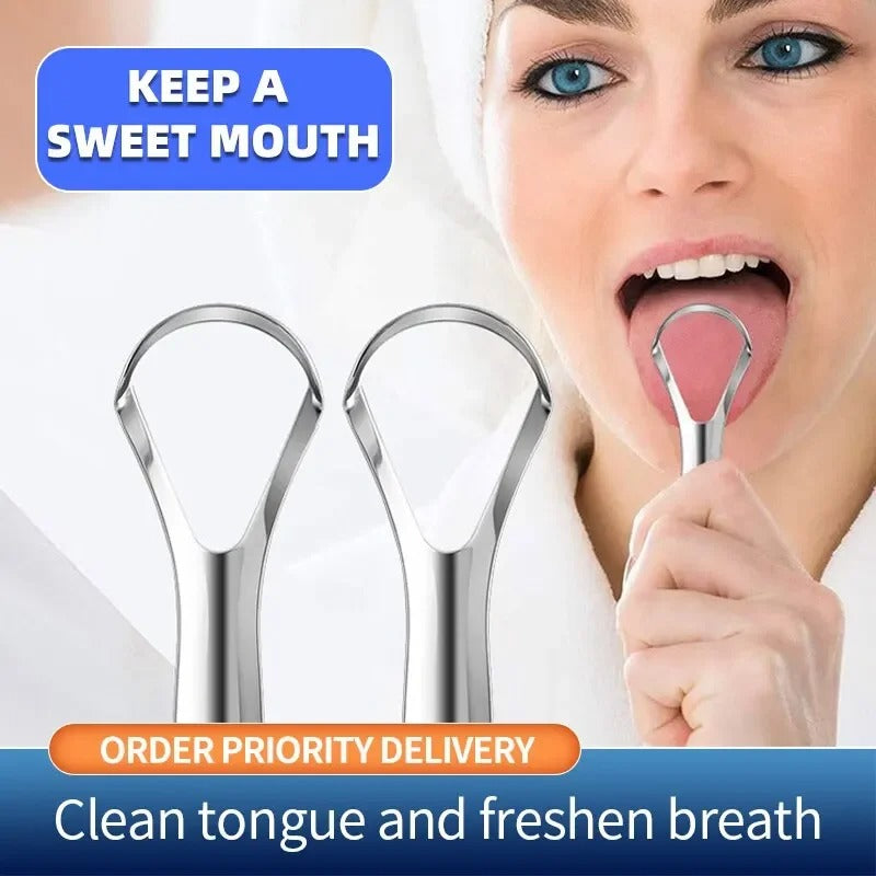 Stainless Tongue Scraper
