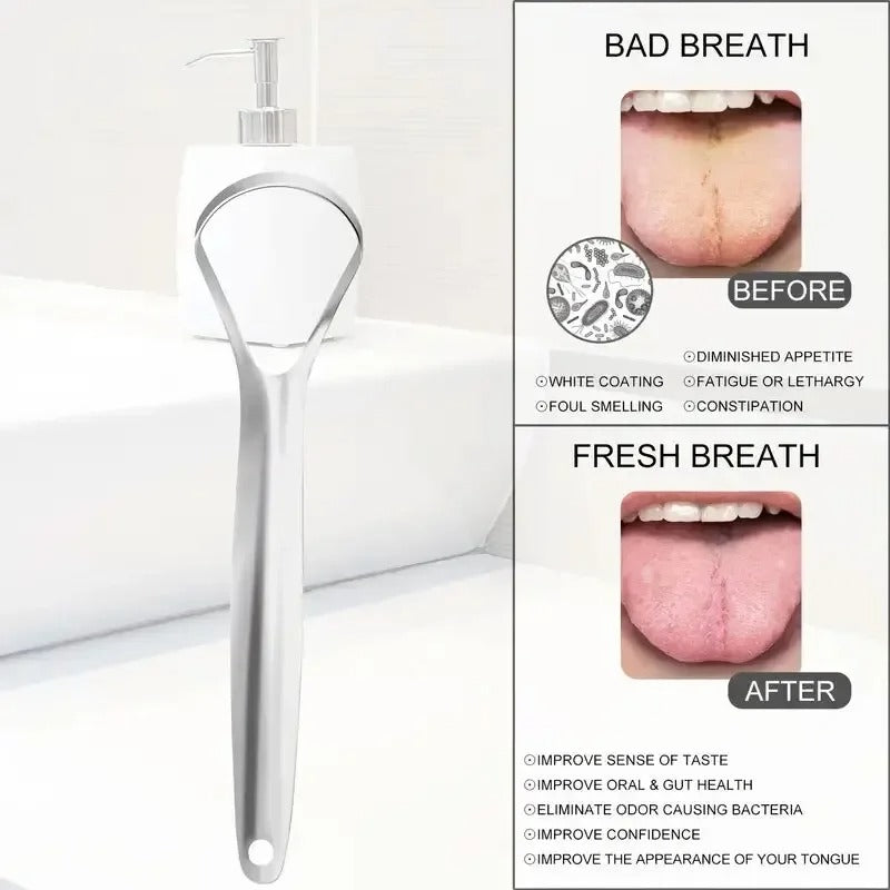Stainless Tongue Scraper