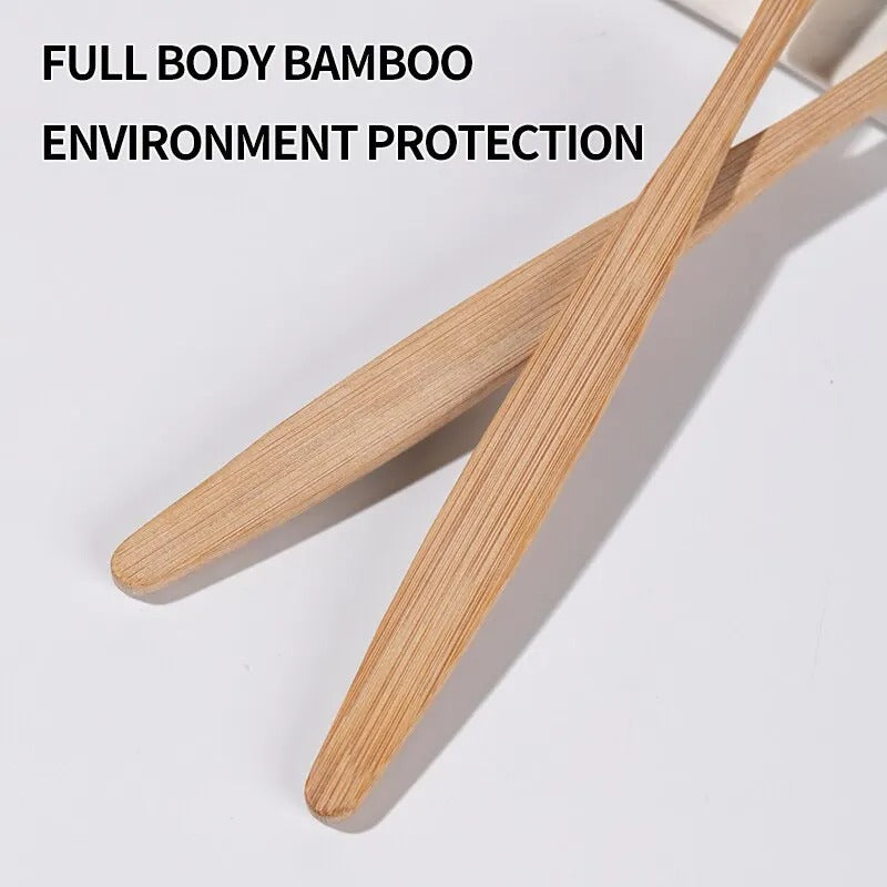 10x Bamboo Toothbrush
