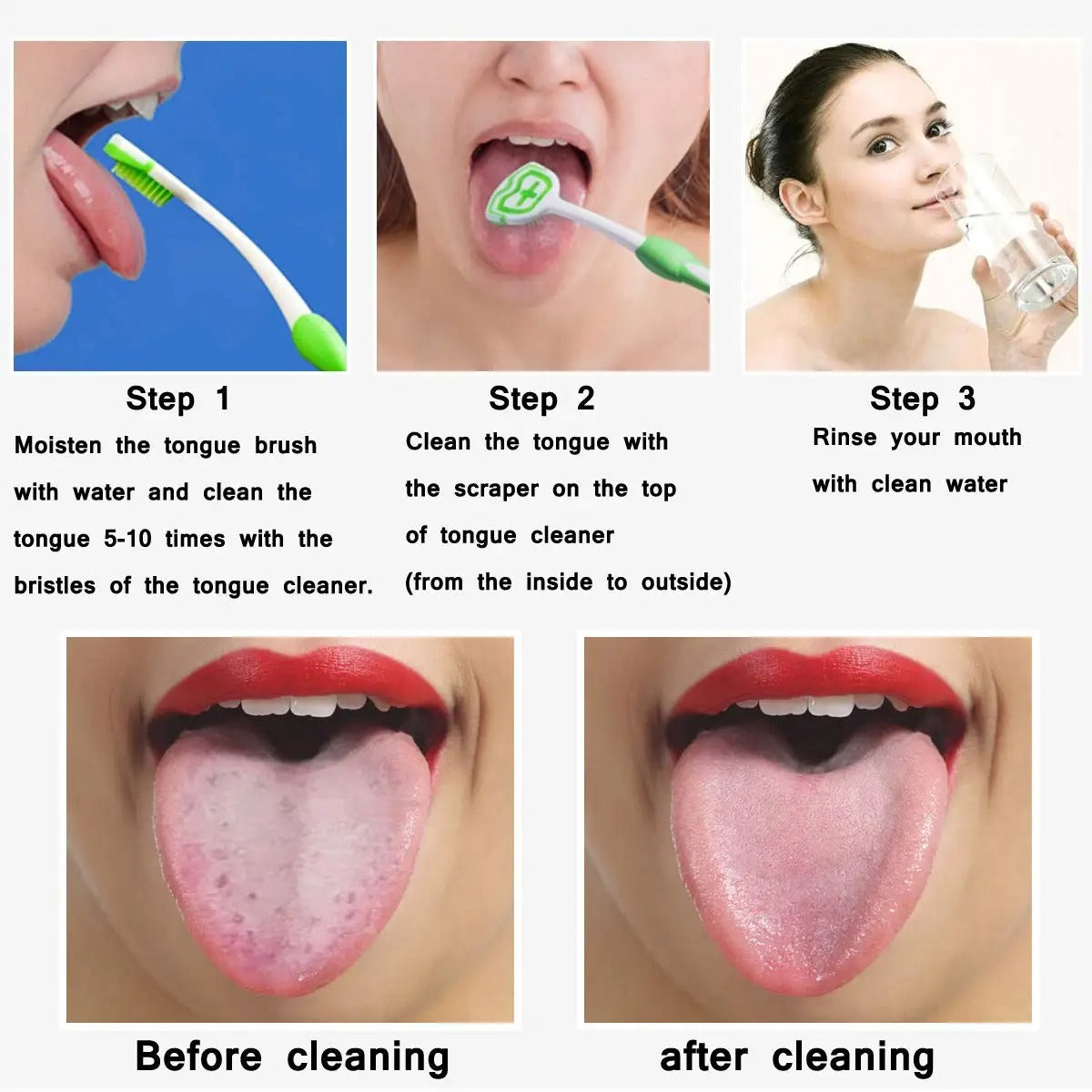Silicone Tongue Scraper