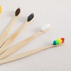 10x Bamboo Toothbrush