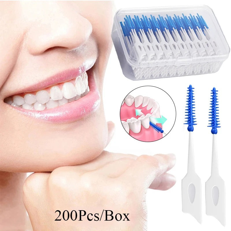 Interdental Floss Pick