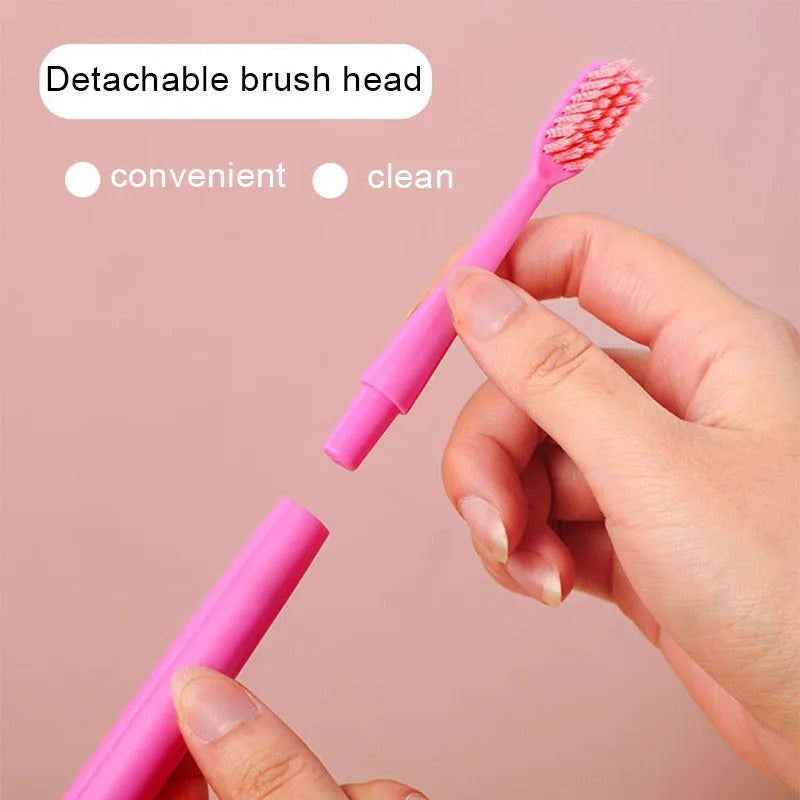 Foldable Toothbrush Travel Set