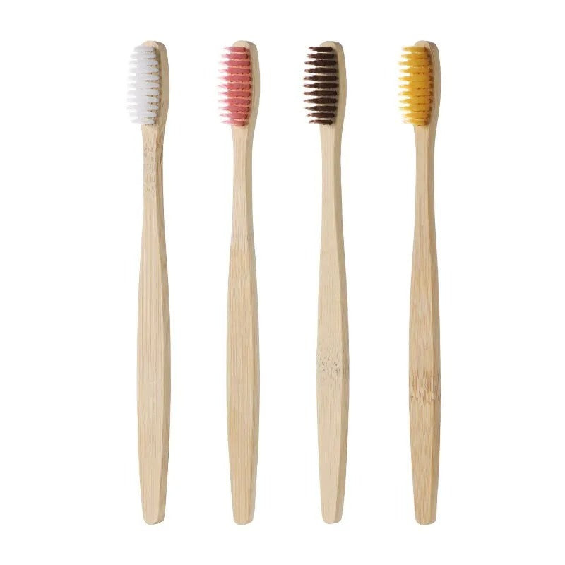 10x Bamboo Toothbrush