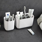 Toothbrush Holder Grey Bathroom Organiser
