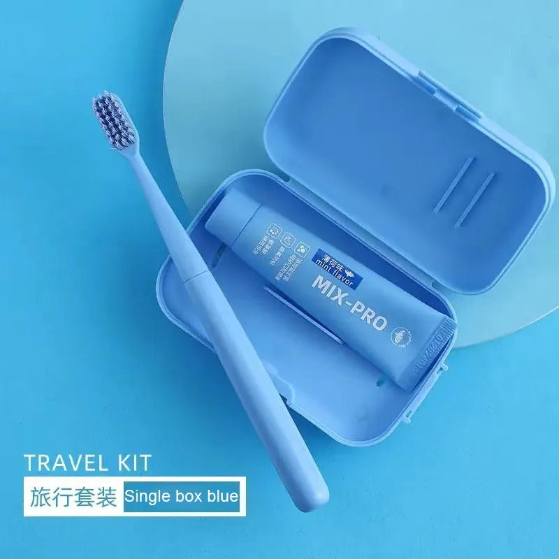 Foldable Toothbrush Travel Set
