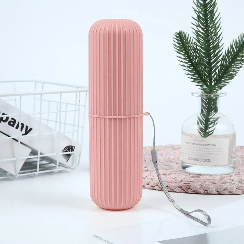 Travel Toothbrush Box & Mouthwash Cup