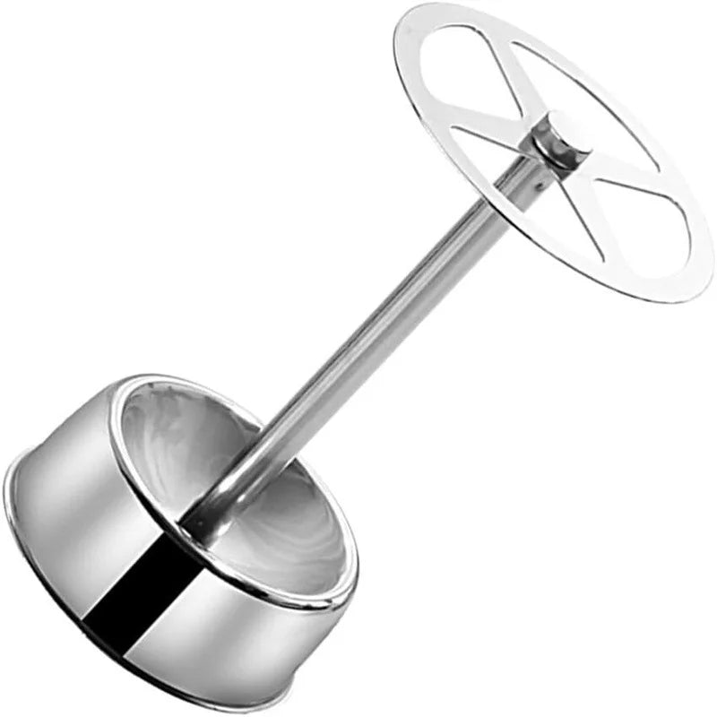 Practical stainless steel bathroom toothbrush holder for everyday use